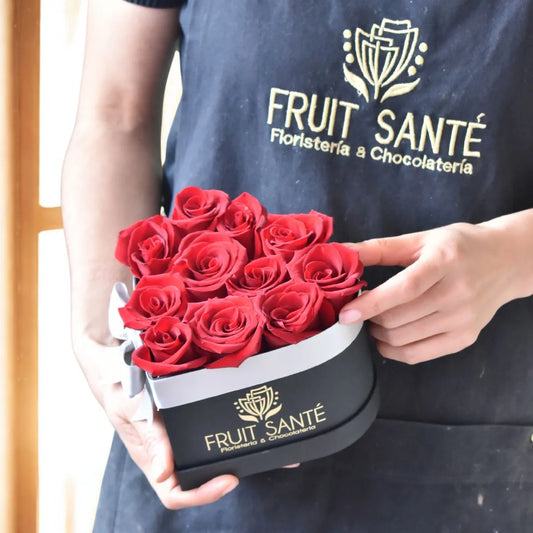 corazon de rosas en bogotá