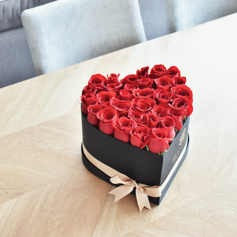 Corazon de rosas en Bogotá