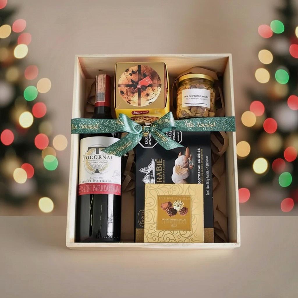 Ancheta navideña gourmet en bogotá