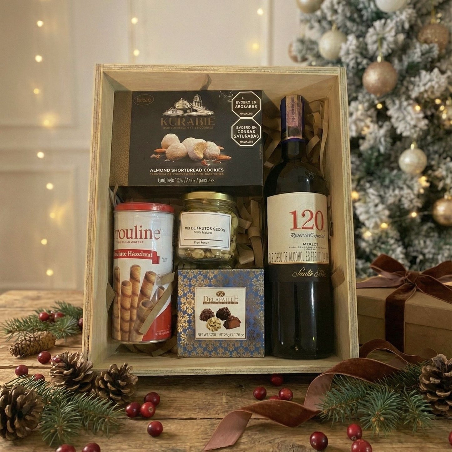 ancheta navideña gourmet en bogotá