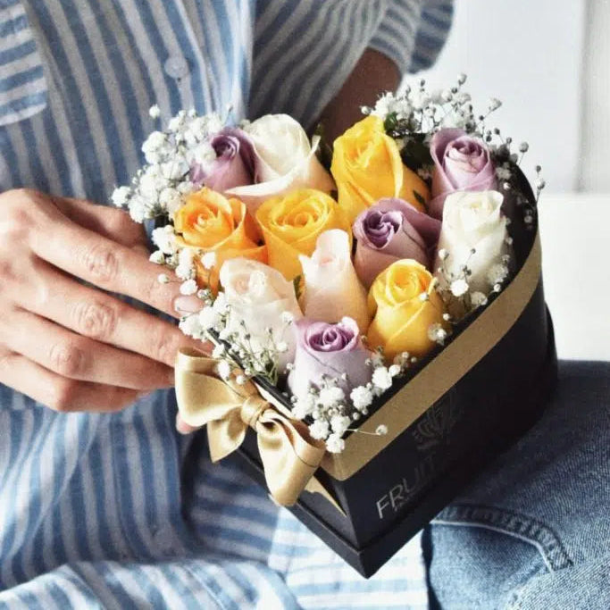 Corazon de rosas en Bogotá