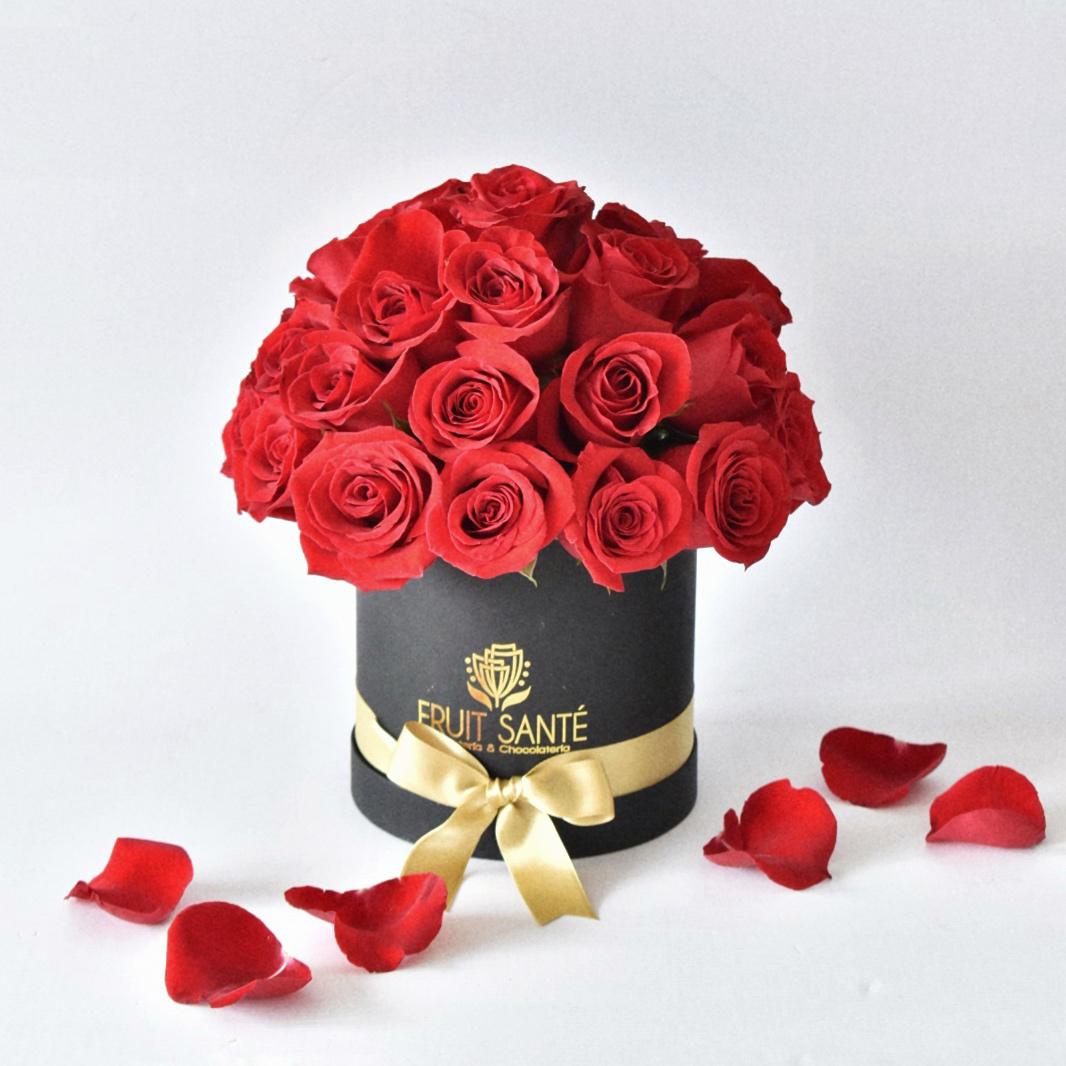 arreglo de rosas pomposo en Bogotá