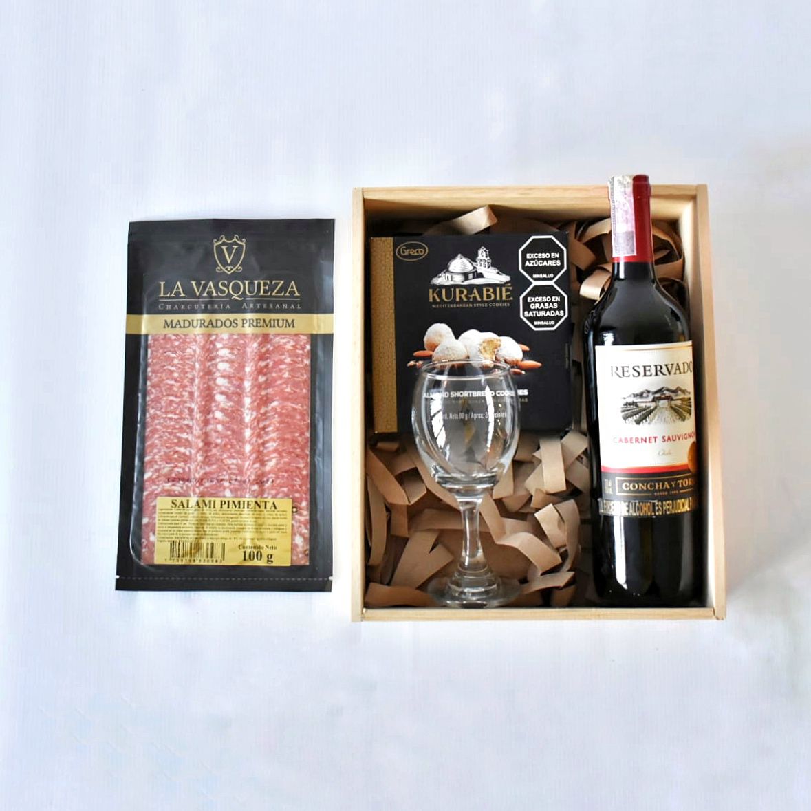 🍷 Ancheta Reserva Gourmet – Vino, charcutería y detalles premium para celebrar con elegancia 🎁