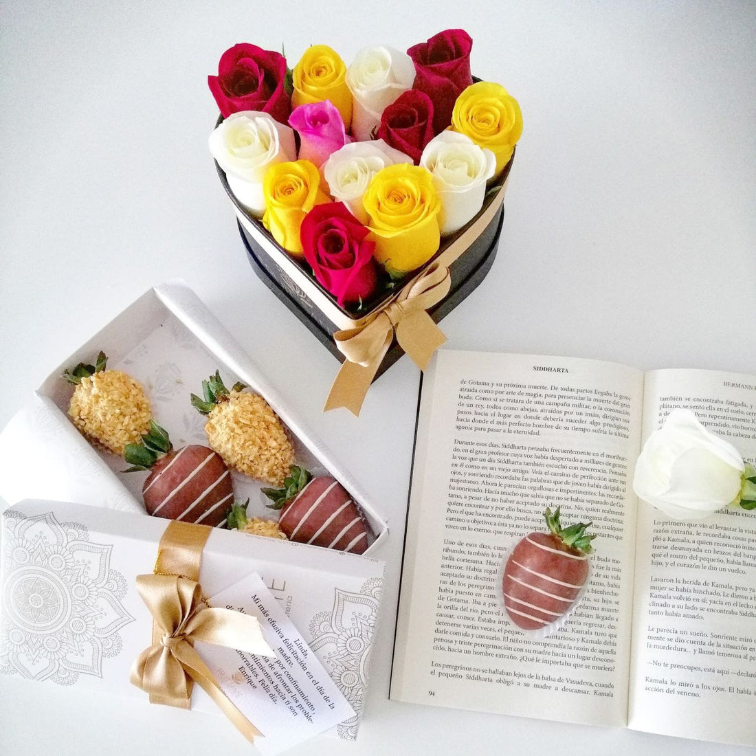 Fresas con chocolate para San Valentín en Bogotá Fruit Santé