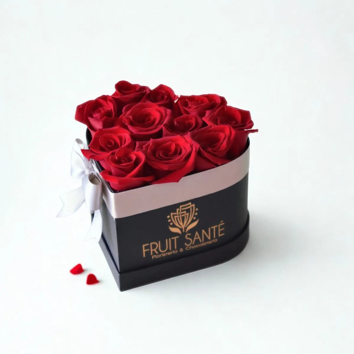 💘 Caja de Rosas Rojas en Forma de Corazón | Regalo Romántico Bogotá ...