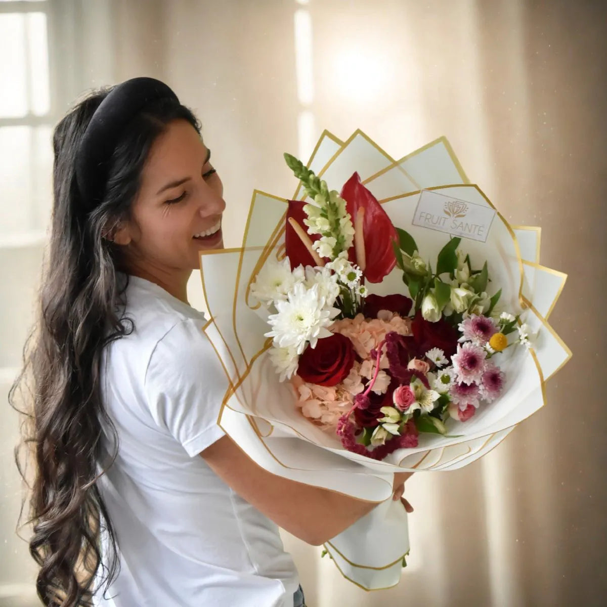 bouquet de flores surtidas en bogota
