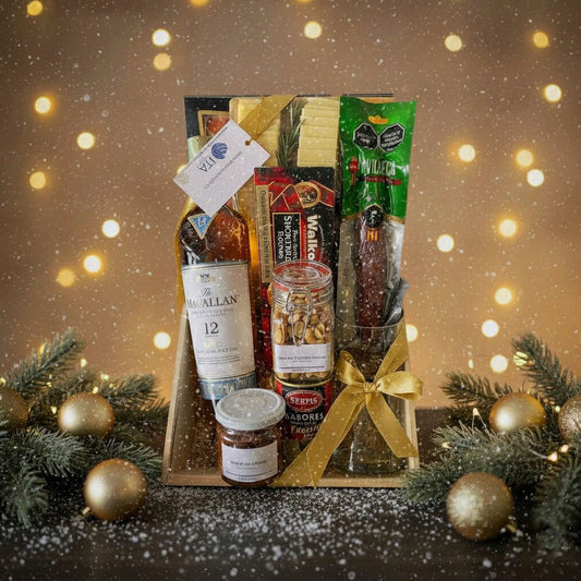 Ancheta navideña con whisky macallan