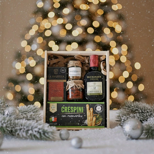 ancheta navideña con whisky buchanans y carnes maduradas en bogota