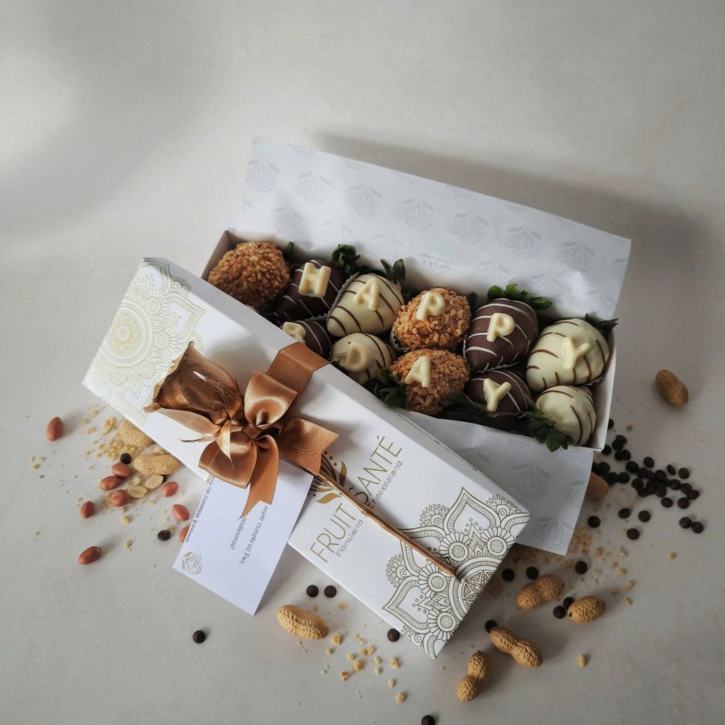 Caja de fresas con chocolate a domicilio en bogota