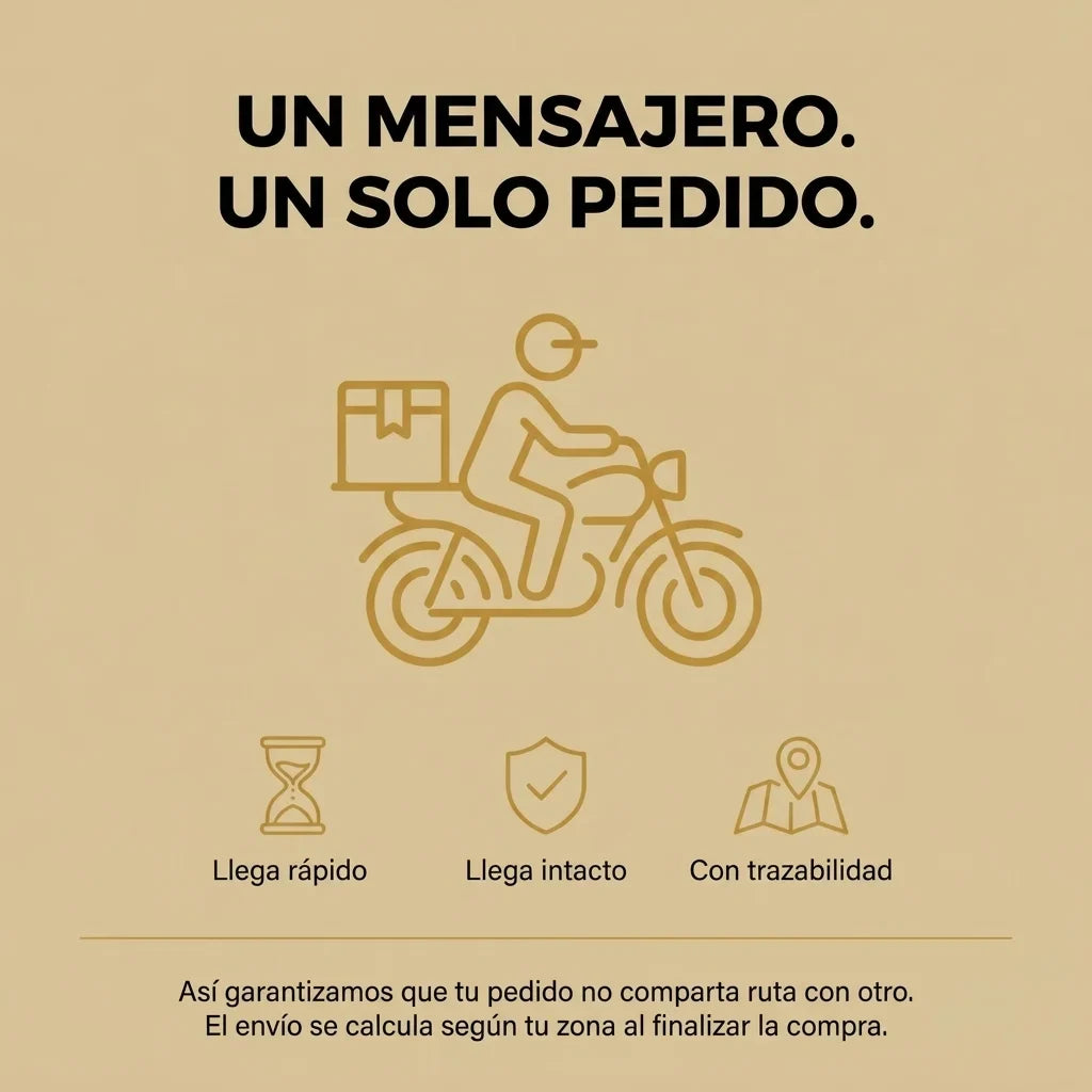 Por qué Fruit Santé cobra domicilio: un mensajero exclusivo por pedido, sin compartir ruta, para que llegue rápido e intacto